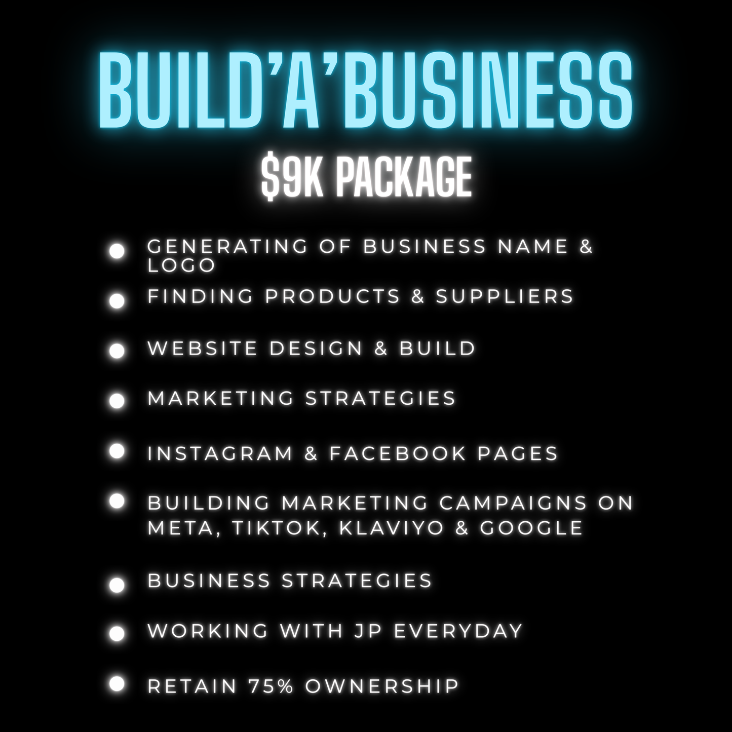 Build'A'Business $9K Package